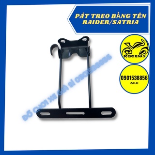 Pát treo bảng tên xe Raider/Satria