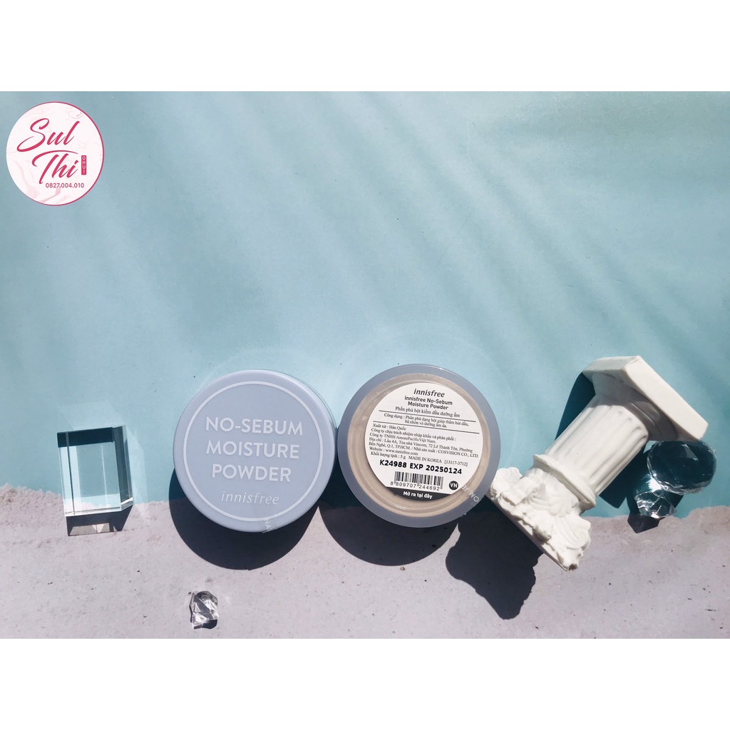 PHẤN PHỦ KIỀM DẦU DƯỠNG ẨM INNISFREE NO SEBUM MOISTURE POWDER