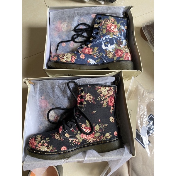 Boots cao hoạ tiết thời trang