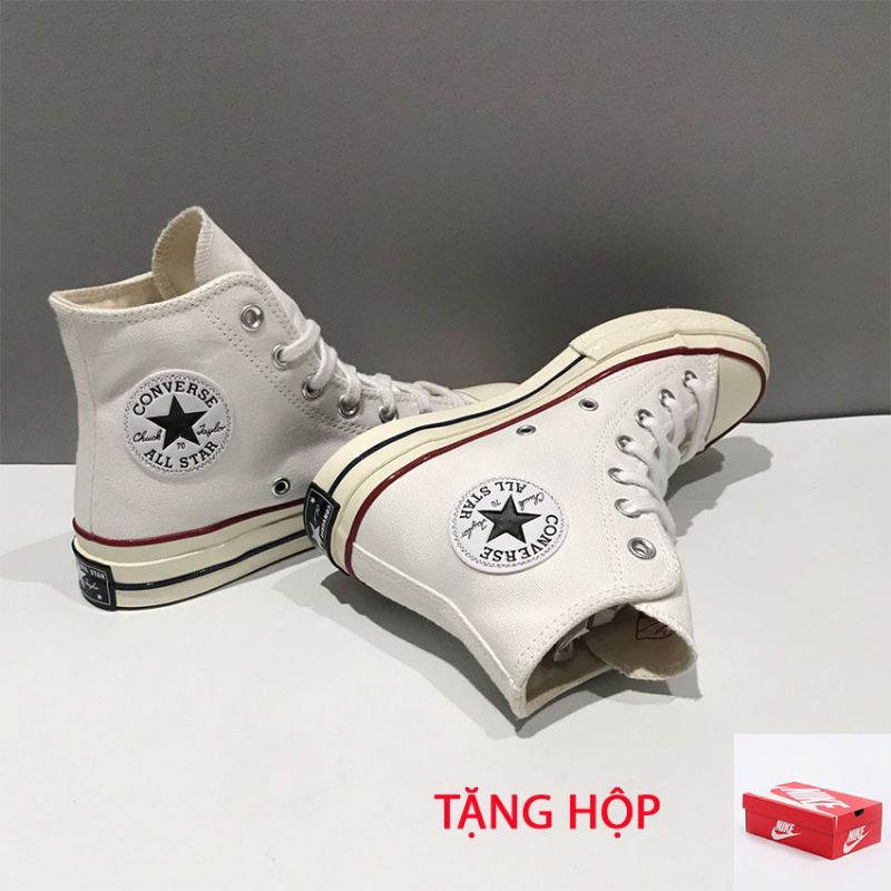 Giày thể thao cv 1970 cao cổ trắng kem cho nam nữ Full Box đủ size 36-43 bản đẹp thời trang