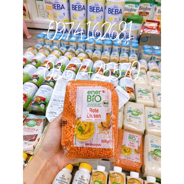 Đậu lăng đỏ Bio DM 500g