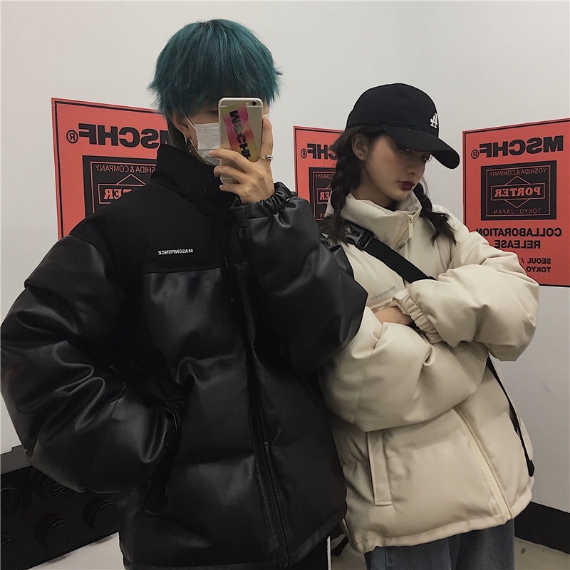 Áo khoác phao da nam nữ