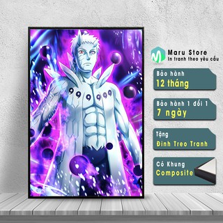 Tranh Treo Tường Canvas Naruto Nhân Vật Obito