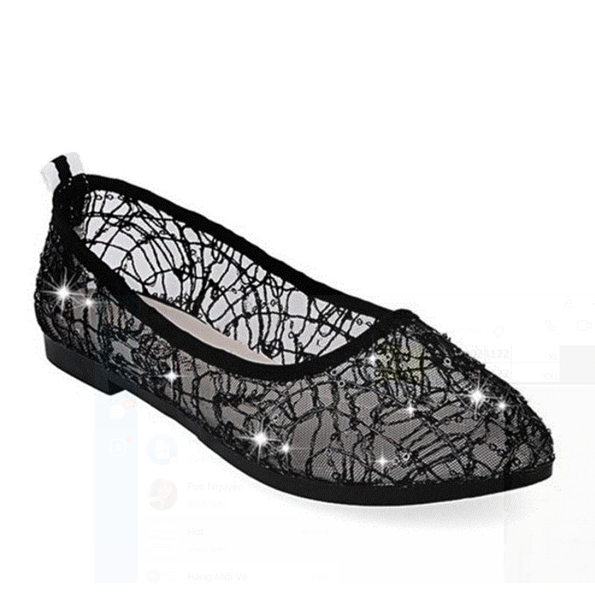 Giày búp bê lưới cao su thoáng mát siêu bền-305 | BigBuy360 - bigbuy360.vn
