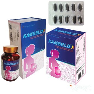 Kambeld - Vitamin tổng hợp cho bà bầu, Bổ sung vitamin và khoáng chất giúp thai nhi phát triển khỏe mạnh