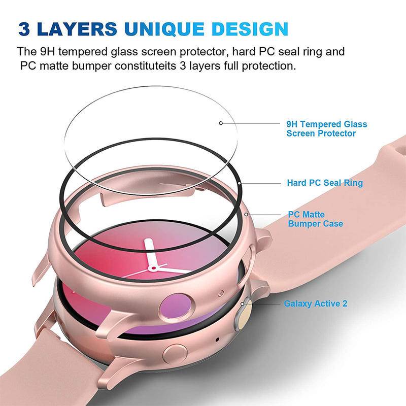 Ốp Bảo Vệ Màn Hình Đồng Hồ Samsung Galaxy Watch Active 2 40mm 44mm 44mm 44mm 40mm