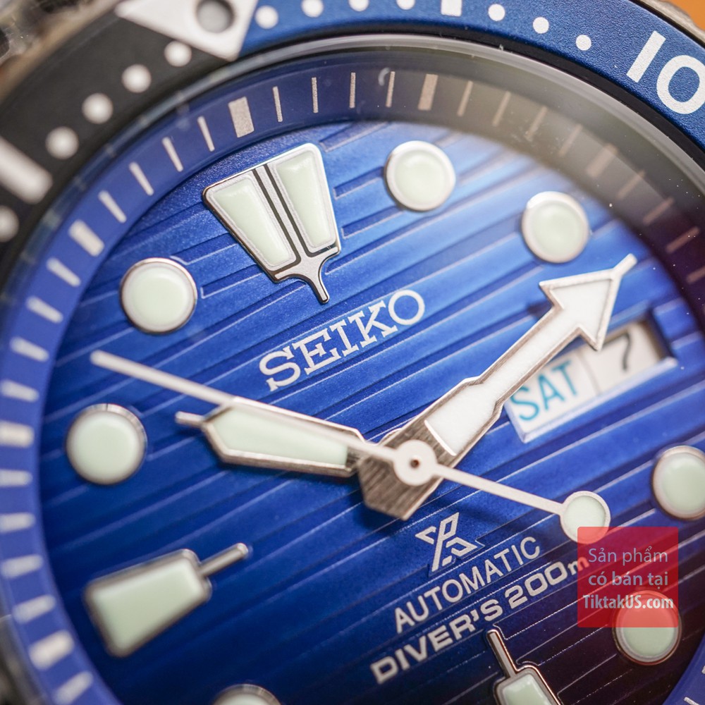 [HÌNH CHỤP THẬT] Đồng hồ thợ lặn SEIKO Special Edition PROSPEX SRPD11K1 Save The Ocean size 44mm dây thép không gỉ