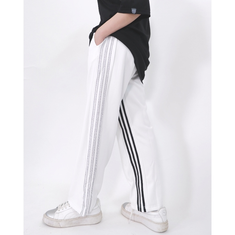 Quần 3 sọc kiểu mới TUCO, Ống suông Nam Nữ Unisex Form  Rộng, Vải Mịn Mềm Mát Quần Joker, Joger, Thể Thao