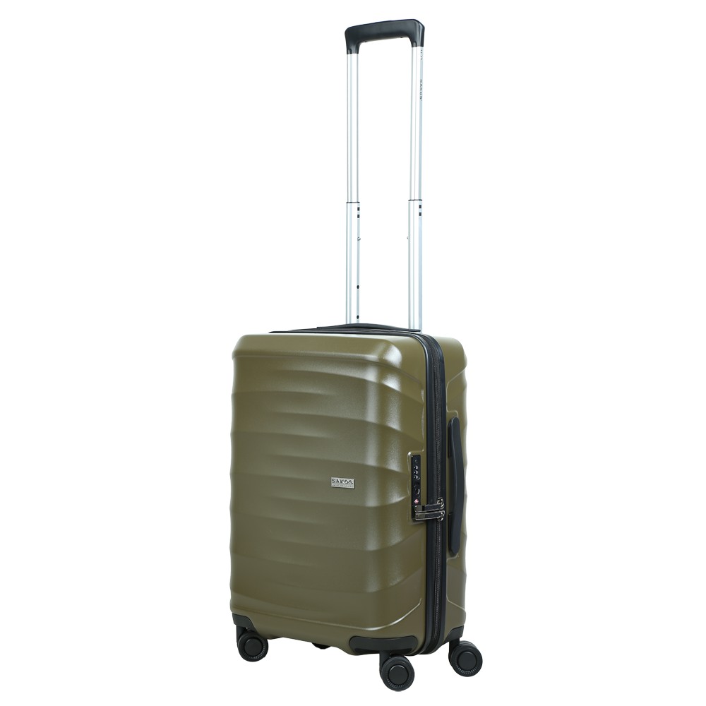 Vali nhựa du lịch SAKOS GRINZA - Z22 (Size cabin 55cm / 20inch TSA)