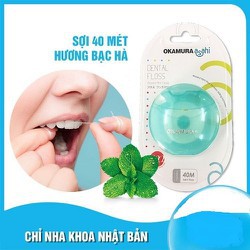 Chỉ nha khoa Okamura Asahi (40m/hộp)