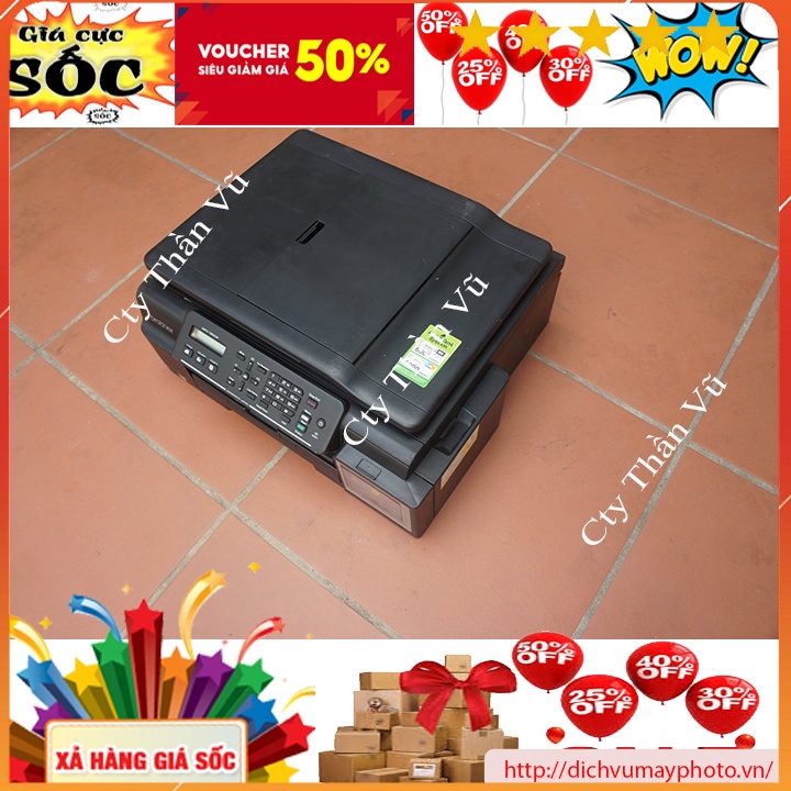 Máy in màu cũ Brother DCP T800W có in wifi không dây ADF Scan photocopy nhiều tờ in màu đẹp hàng bền gọn