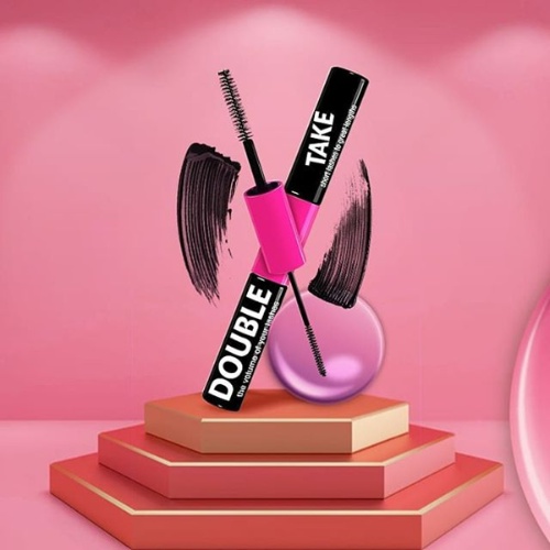 Mascara 2 Đầu Làm Cong, Dày Mi Silkygirl Double Take Waterproof Duo Mascara