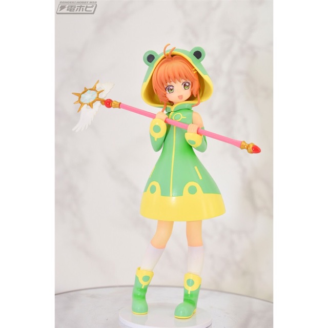 Mô hình chính hãng Gameprize - Card Captor Sakura: Clear Card-hen - Kinomoto Sakura - Special Figure - Cute Frog (FuRyu)