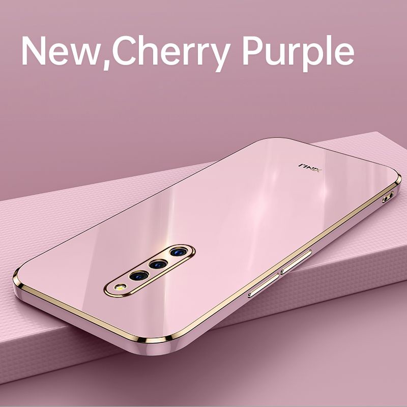 Ốp Điện Thoại Silicone Mềm Mạ Viền Cho Vivo X21 UD X23 X27 Pro X21i