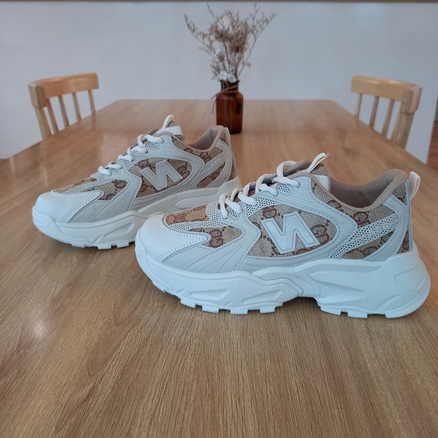 (FREESHIP)Giày thể thao nữ tăng chiều cao kết hợp thoáng khí phong cách sneaker hàn quốc TAMI-AD0055