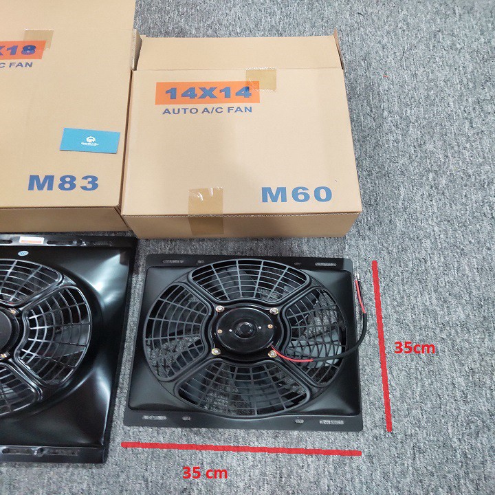 Quạt sắt 14x14 14x18 14x23