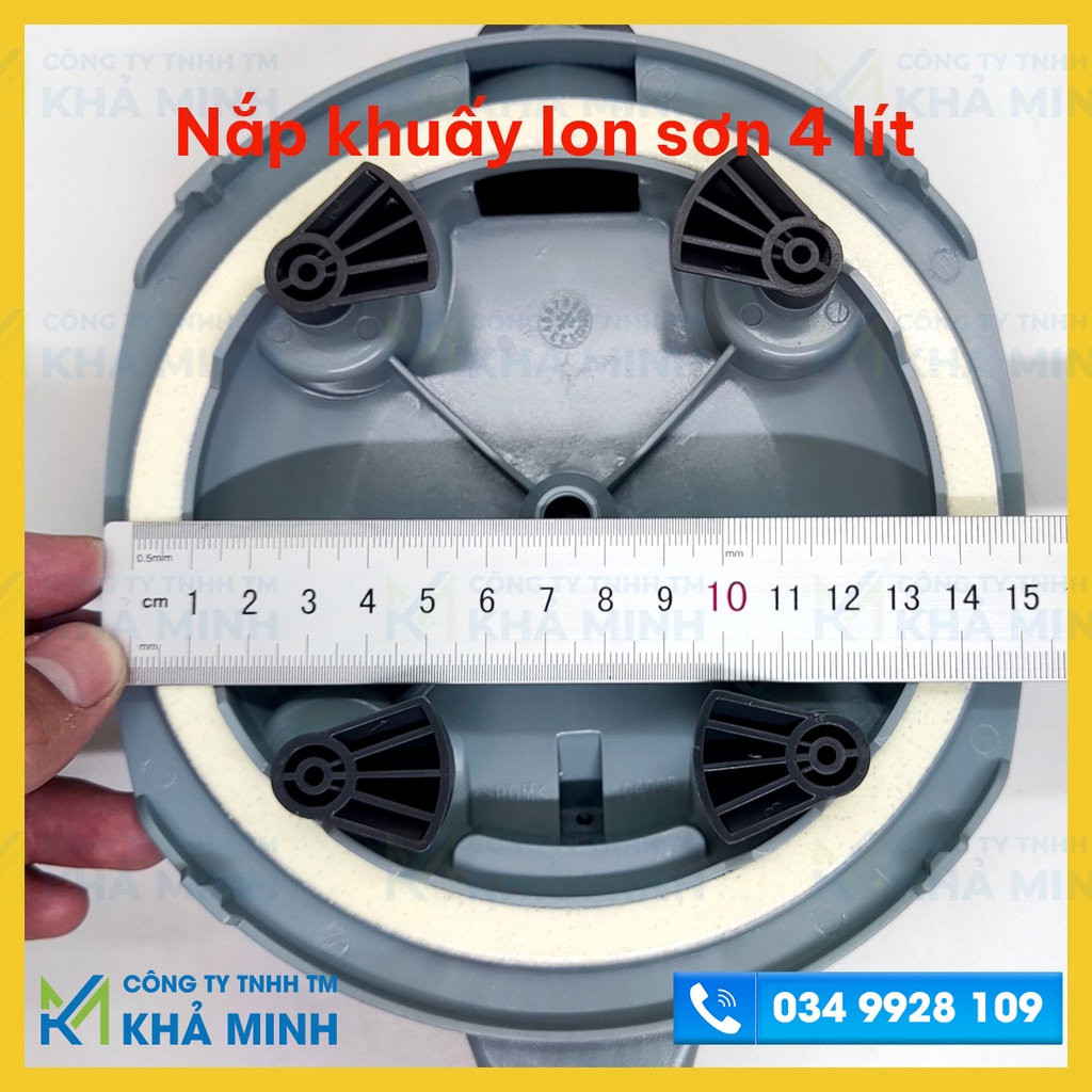 Nắp đậy cho máy khuấy sơn, nắp trộn sơn dùng cho lon sơn 4 lít