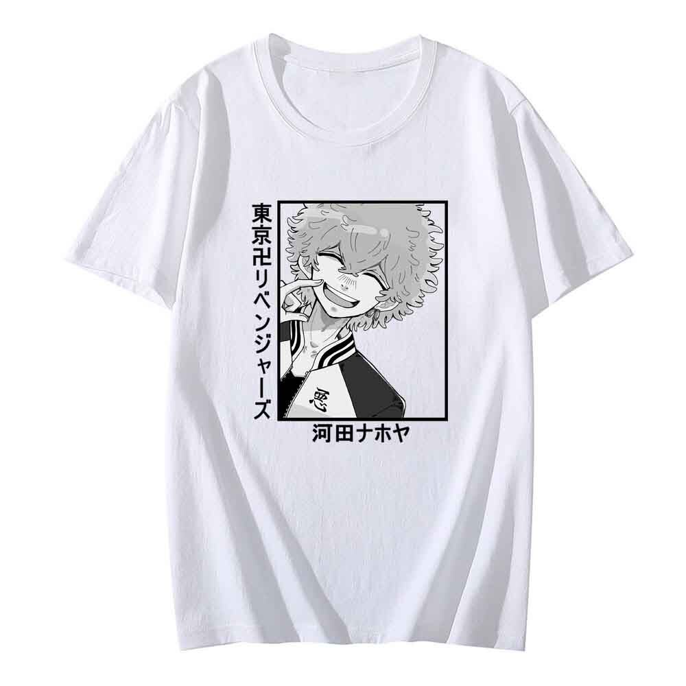 Áo thun Senju Akashi Tokyo Revengers cotton form rộng big size Anime unisex phong cách đường phố Nhật