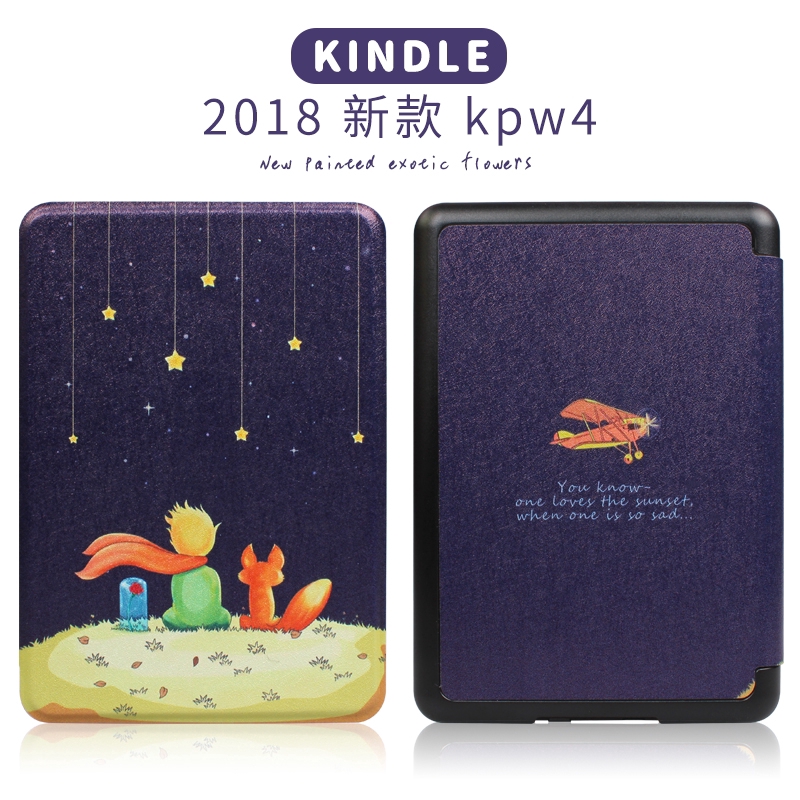 Bao Da Máy Tính Bảng Pu Chế Độ Tắt / Mở Tự Động Chất Lượng Cao Cho Amazon Kindle Paperwhite 4 (10Th Gen) 6inch 2018 Model: Pq94Wif Ốp