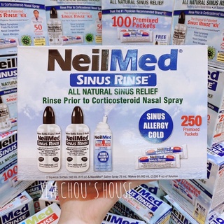 Muối rửa mũi Neilmed nội địa Mỹ