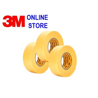 Băng Keo giấy Masking Tape 3M cao cấp 243J Plus Loại 20mm x 18m