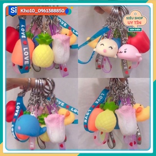 Sỉ 10 cái móc khoá bóp kêu chít chít đủ con 69k