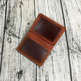 Ví đứng da bò handmade  cao cấp