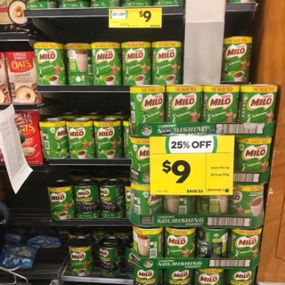 Sữa Nestle Milo Úc