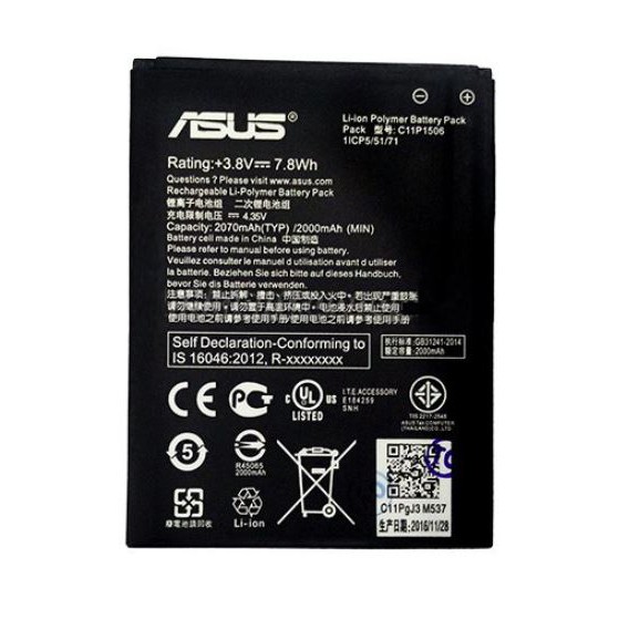 PIN ASUS ZENFONE GO 5.0 (C11P1506/ZC500TG/Z00VD) ( LOẠI 1 BẢO HÀNH 6 THÁNG )