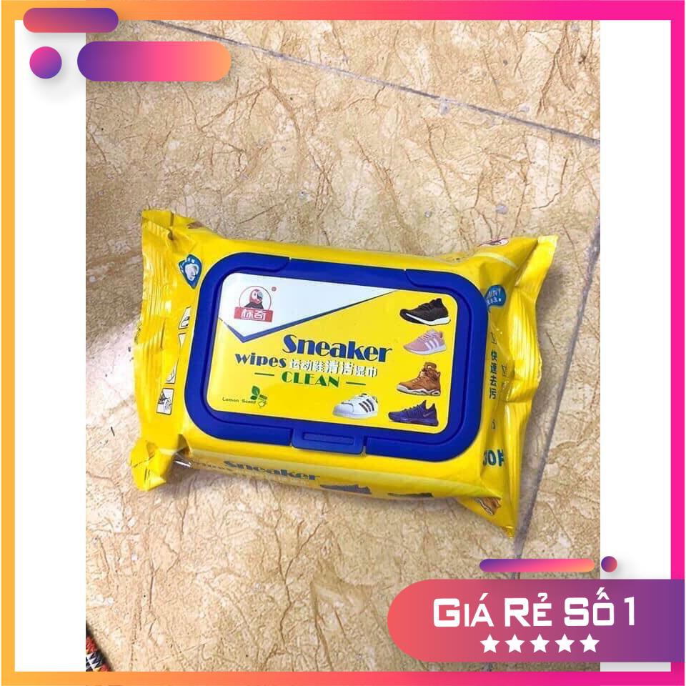 [ SIÊU KHUYẾN MẠI ] Giấy ướt chuyên lau giầy thần thánh loại to 30 tờ