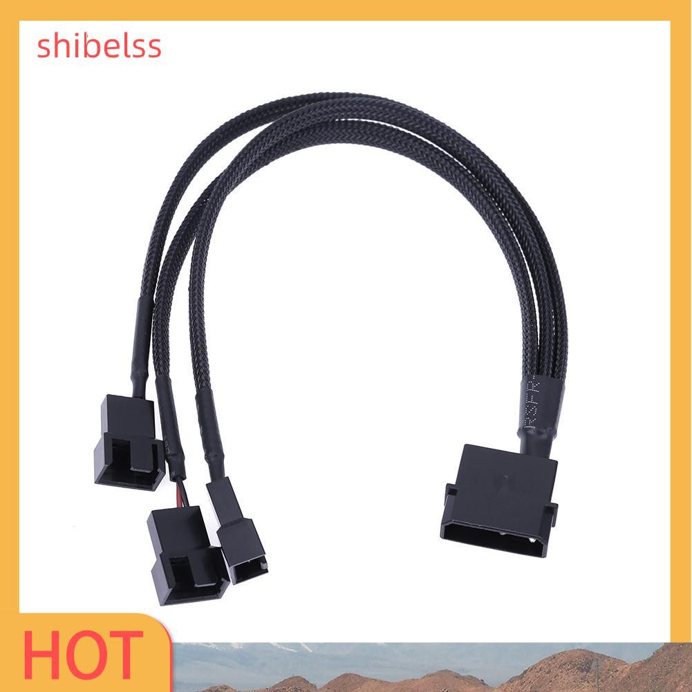 Quạt Tản Nhiệt 4pin Ide Molex Sang 3 Cổng 3pin / 4pin