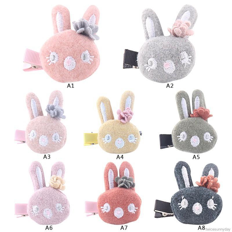 Kẹp tóc tai thỏ dễ thương cho bé gái