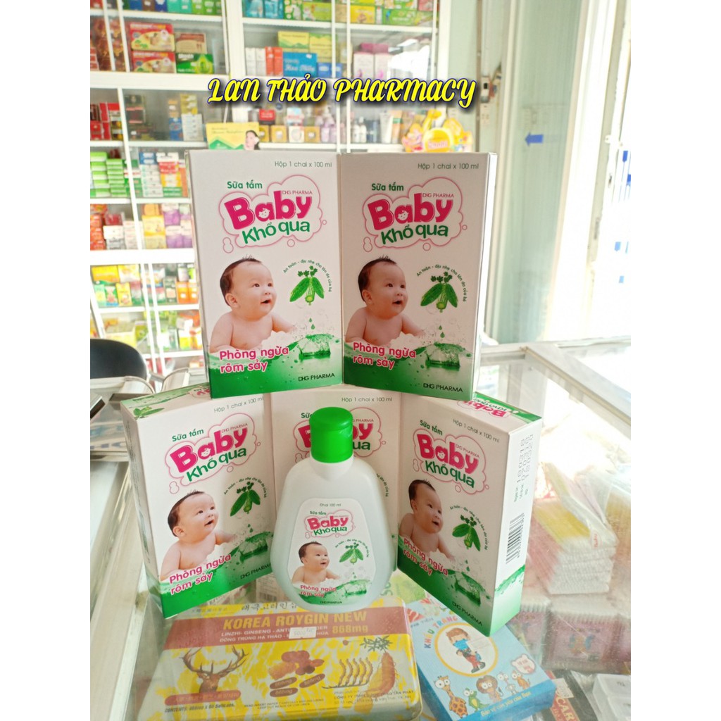 [CHÍNH HÃNG] SỮA TẮM BABY KHỔ QUA 100ml