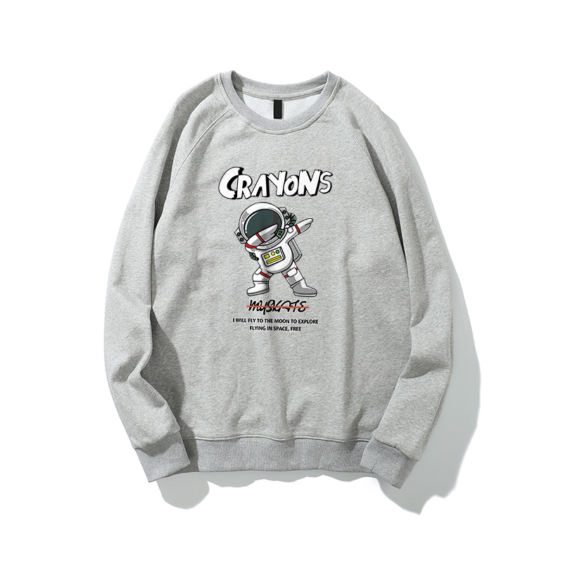 Áo hoodie nỉ cho nam form rộng Familylove – Áo mùa đông nam nữ Crayons Just do it Later