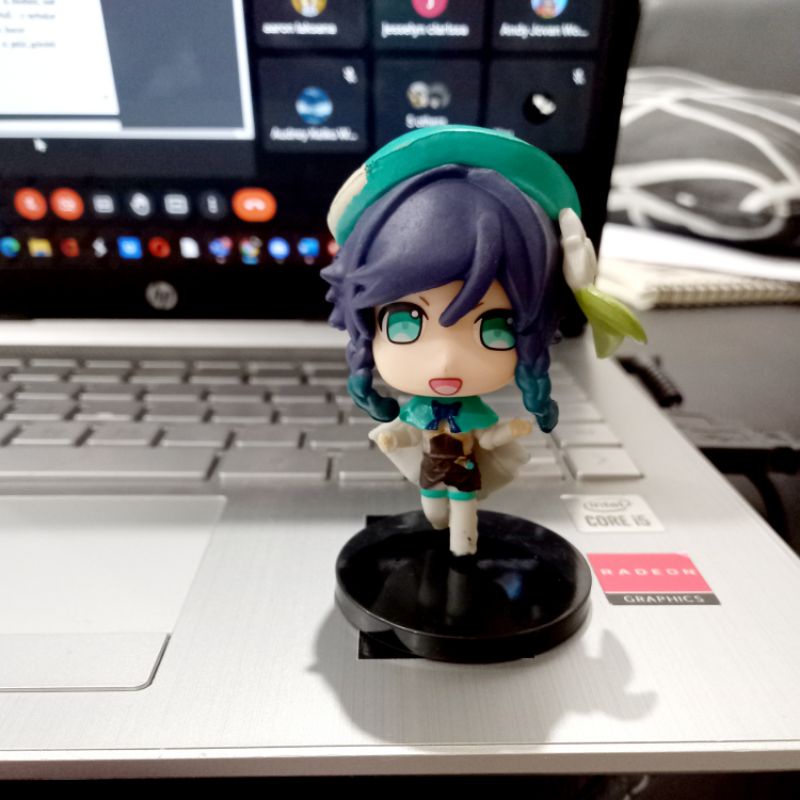 Mô hình nhân vật chibi genshin impact dễ thương nhiều nhân vật Diluc,paimon,venti,amber