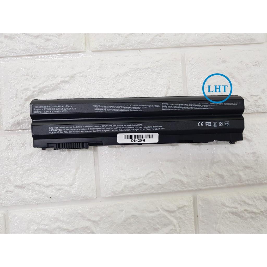 Pin Laptop DELL E6420 E6430 E6520 E5420 E5520 E5430 nhập khẩu