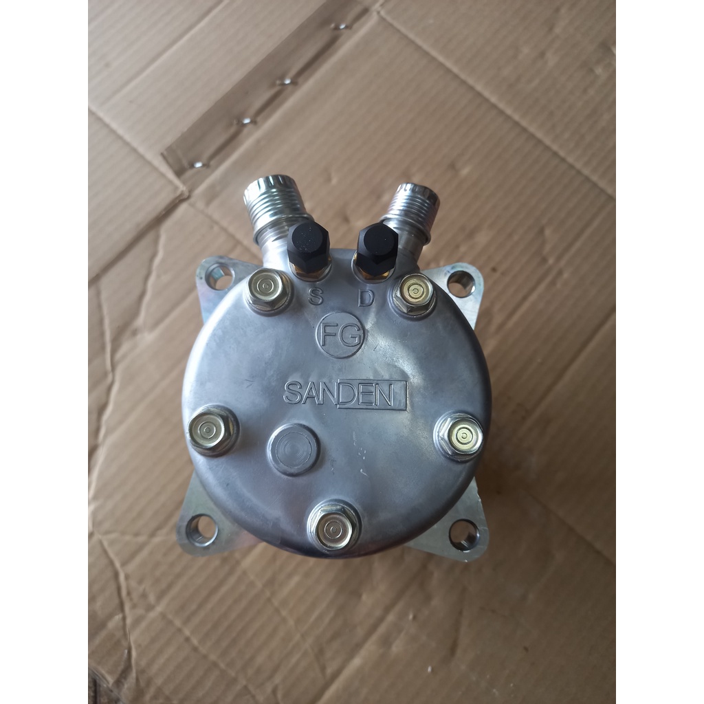 Lốc điều hòa  Sanden 508 2A 12V/24V hàng xịn Sanden Singapore