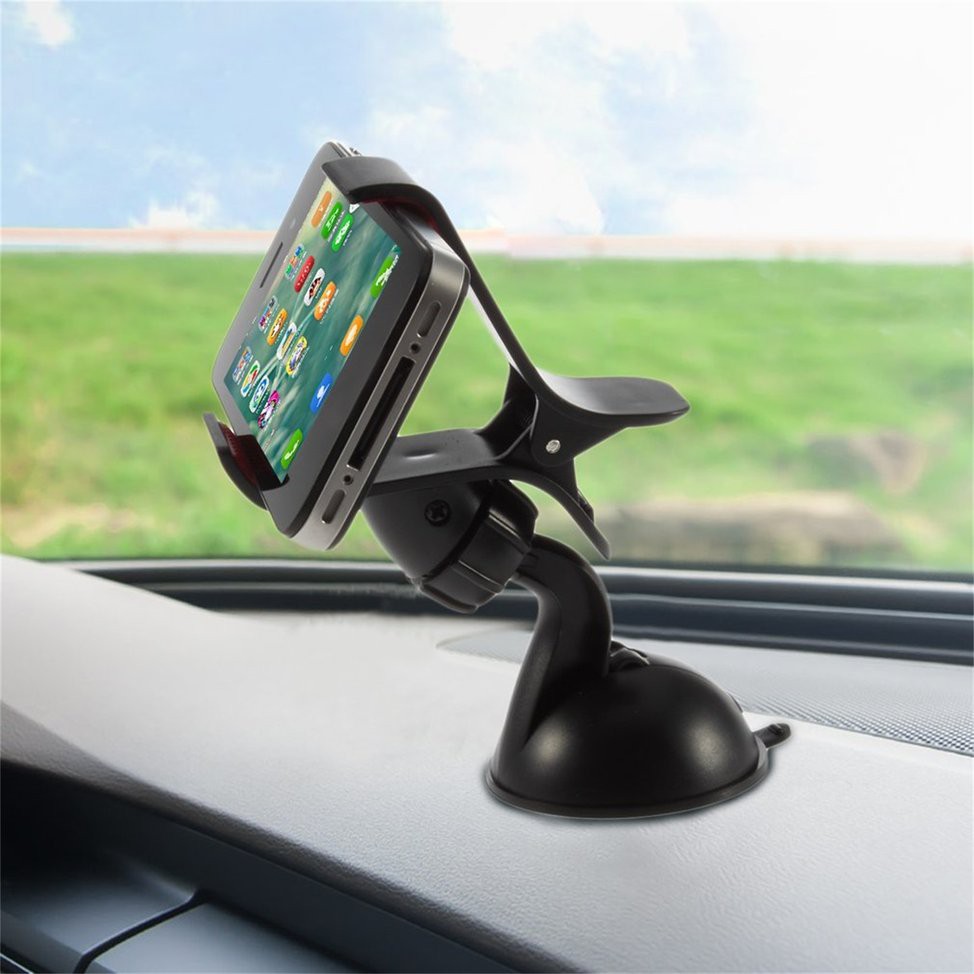 Giá đỡ điện thoại gắn trên kính chắn gió xe hơi | BigBuy360 - bigbuy360.vn