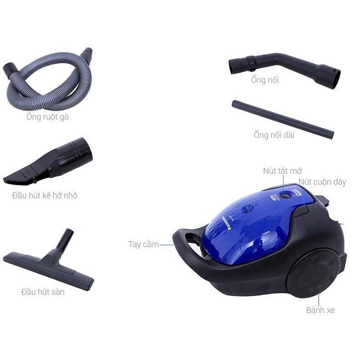 Máy Hút Bụi Panasonic MC-CG371AN46  - Bảo Hành 12 Tháng - Hàng Chính Hãng