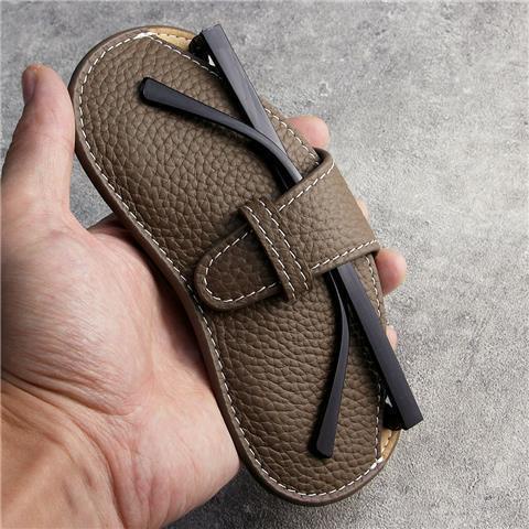 Túi Da Thật Đựng Mắt Kính Chống Căng Thẳng Thời Trang Cho Nữ
