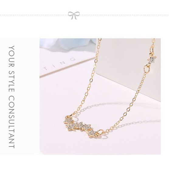 Dây chuyền hình chòm sao đính đá xinh xắn thời trang cho nữ