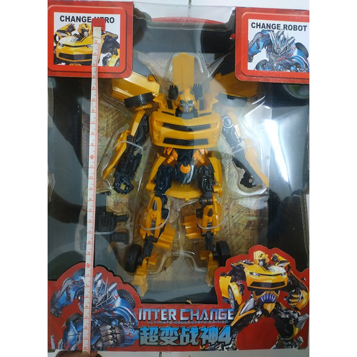 Bộ đồ chơi robot biến hình 2 trong 1 Bumblebee - Robot biến hình Transformer Kỷ nguyên hủy diệt Bumblebee