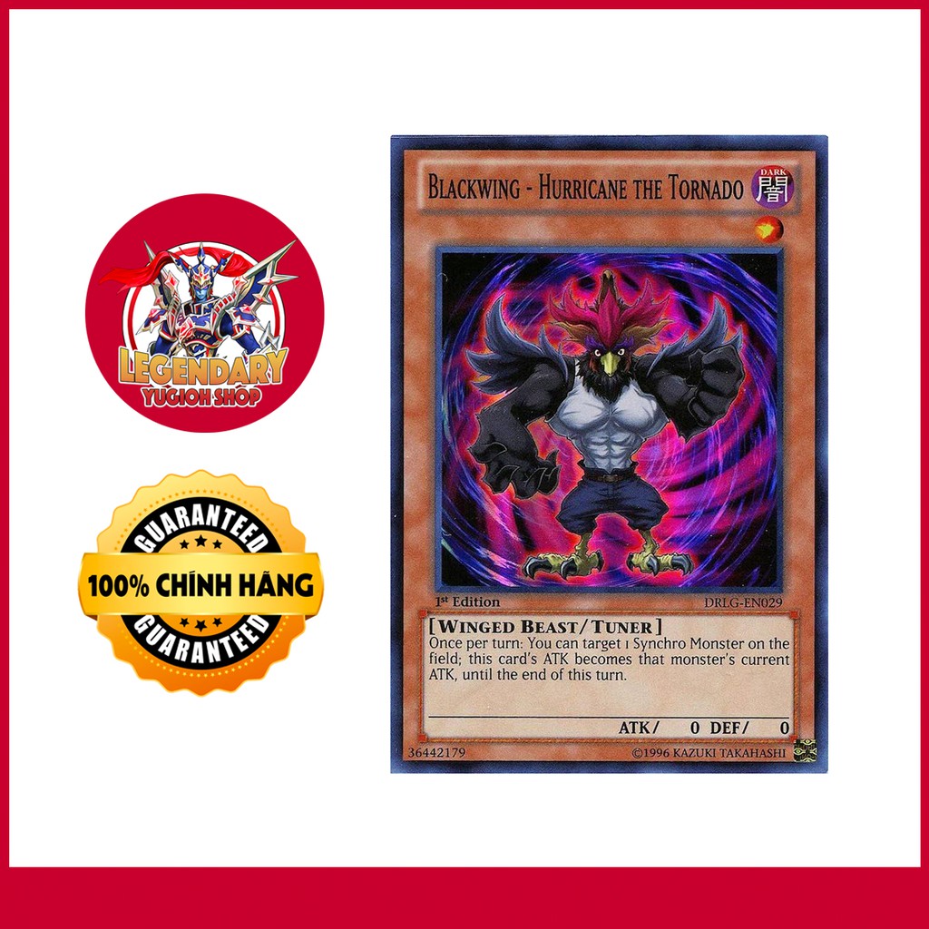 [EN][Thẻ Bài Yugioh Chính Hãng] Blackwing - Hurricane The Tornado