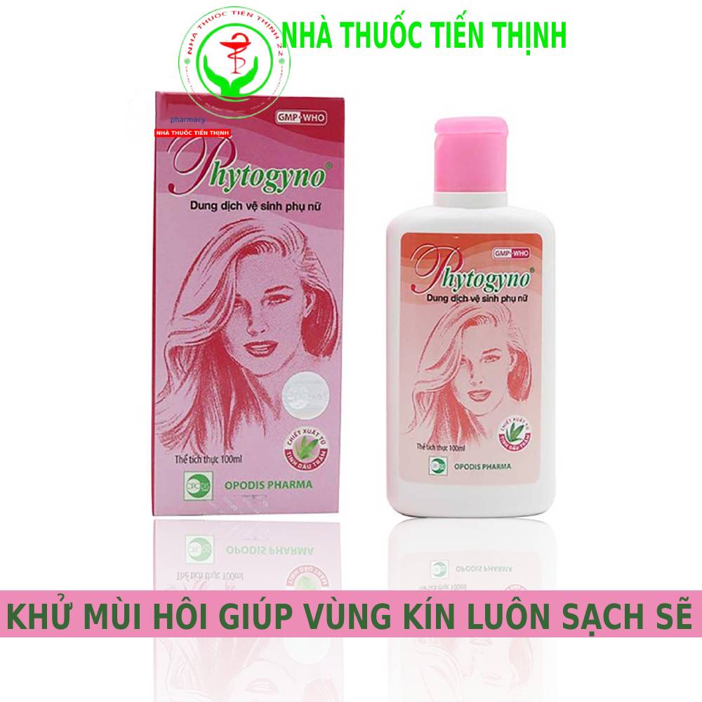 Dung dịch vệ sinh phụ nữ Phytogyno vệ sinh cho cả nam và nữ chai 100ml