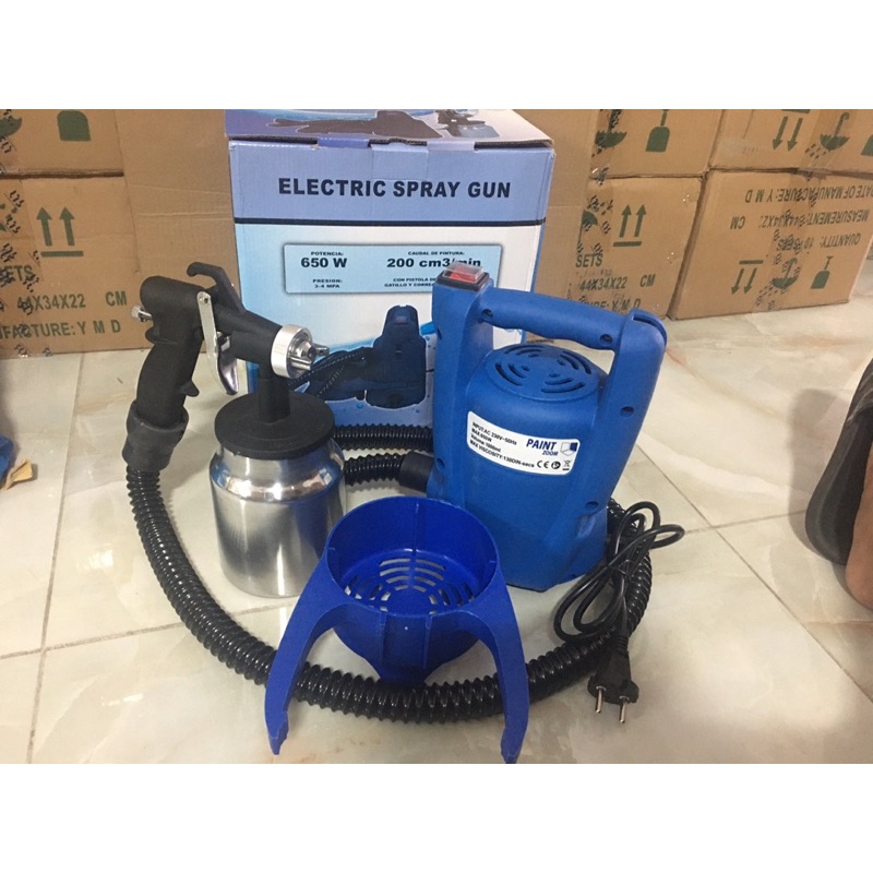 Máy phun sơn điện đeo vai 650W