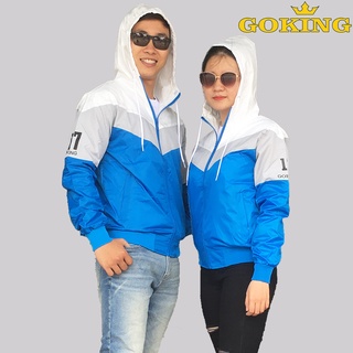 Áo khoác gió cặp đôi GOKING siêu dễ thương, mẫu hot nhất năm.