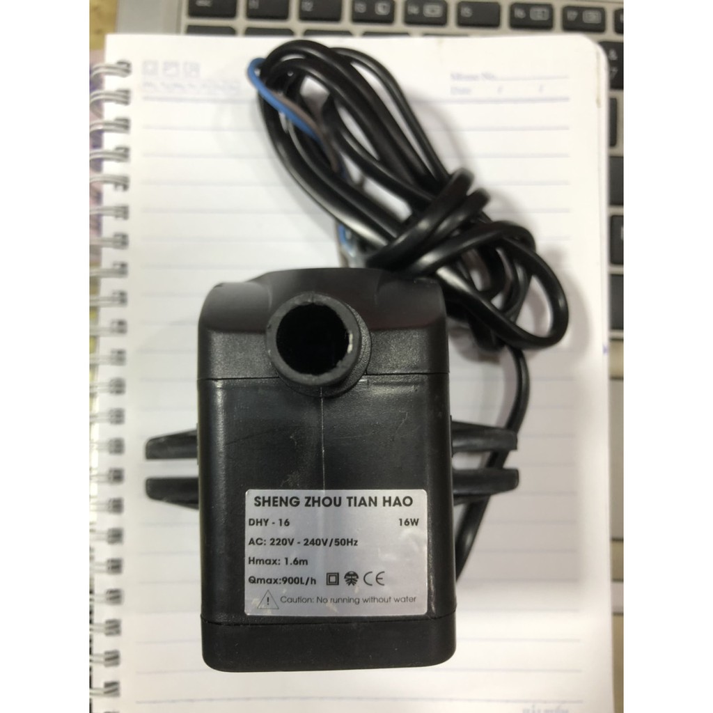 Bơm chìm mini hút ngang 220v-8-11-13-16-18-25W dùng cho bể cá, quạt điều hòa hơi nước