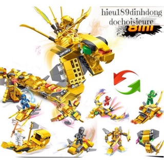 Lắp ráp xếp hình ninjago JX80077 : Rắn