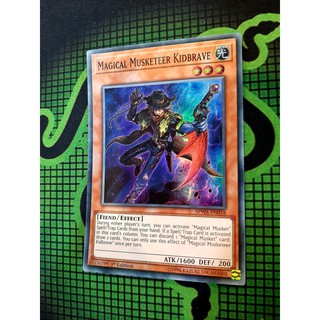 [ Đỗ Lạc Shop ] Thẻ Bài Mint90 Yugioh Monster Magical Musketeer Kidbrave  - Super