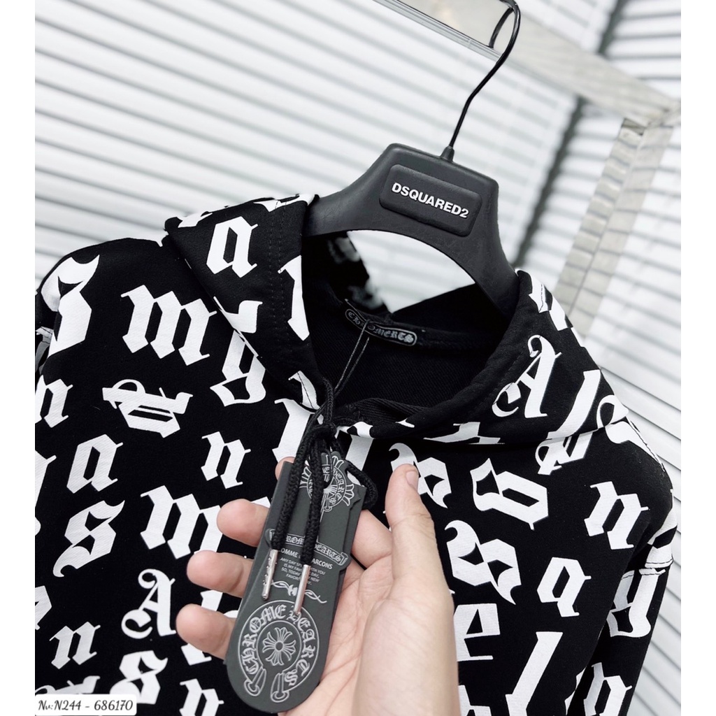 Áo Hoodie Nam Palm Thiết Kế Họa Tiết Nhiều Cữ Cực Chất - Áo Hoodie Unisex Nam Nữ Palm Chất Nỉ Bông Mềm Mịn DT FASHION ME